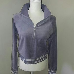 Victoria's Secret lavender pullover with zipper